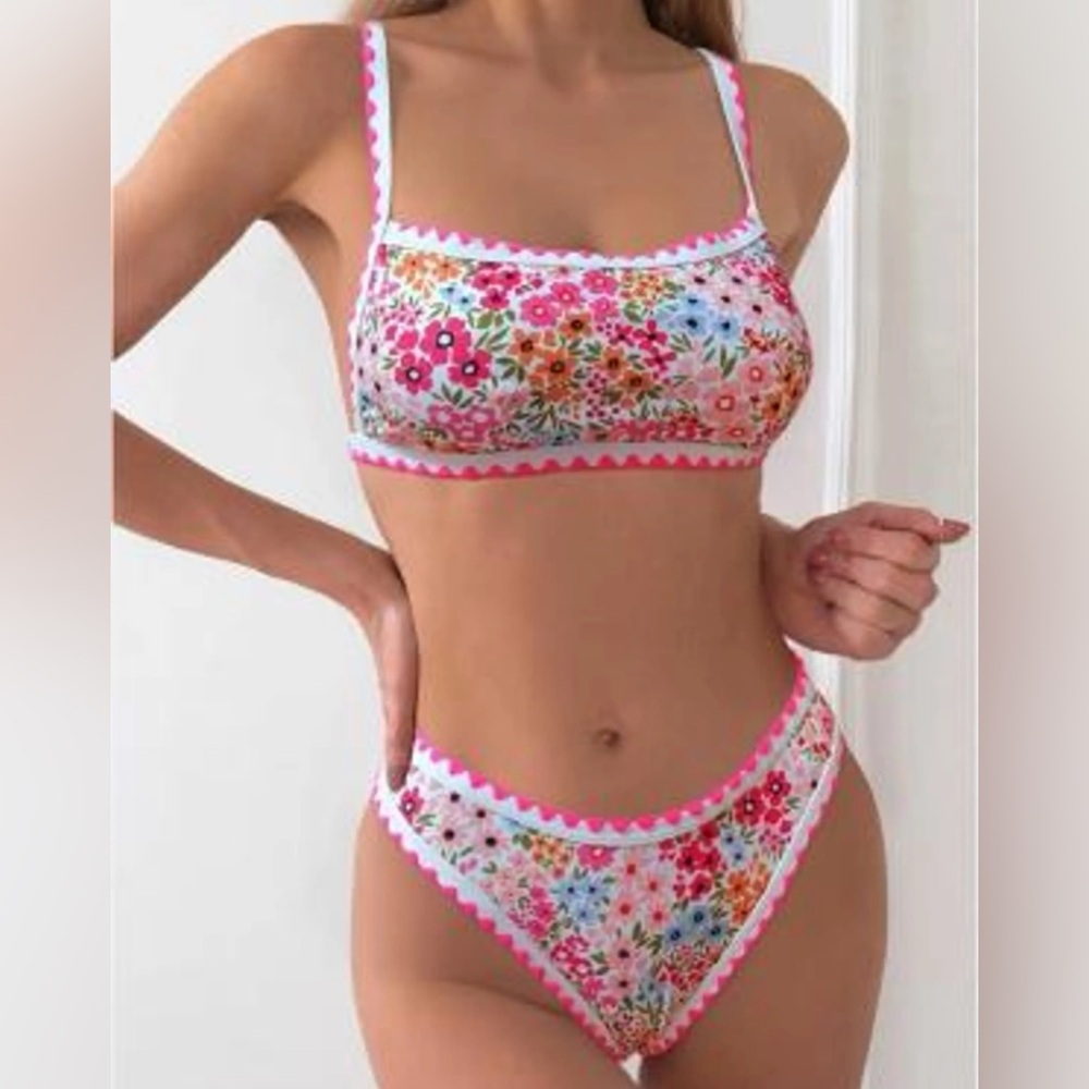 FLORAL BIKINI 2 Piece Swim Suit